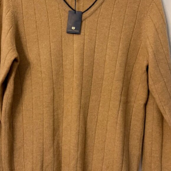 Club Room 100% Cashmere V-Neck Sweater - Picture 4 of 12